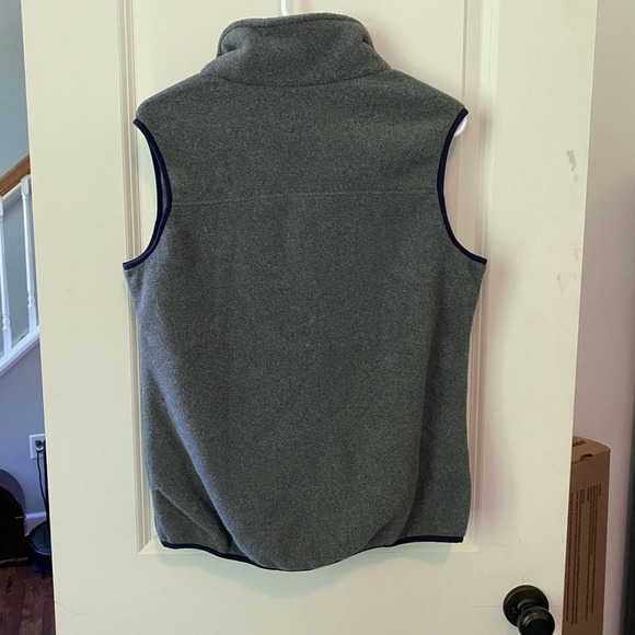 Patagonia Gray Fleece Vest Size Medium - Picture 4 of 4